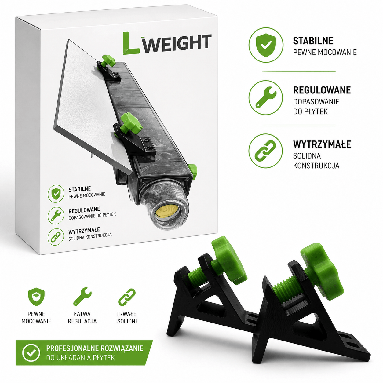 45° Tile Cutting Angle Holder With Table Clamp, Stable Set Of 2 Pieces For And Diy Enthusiasts