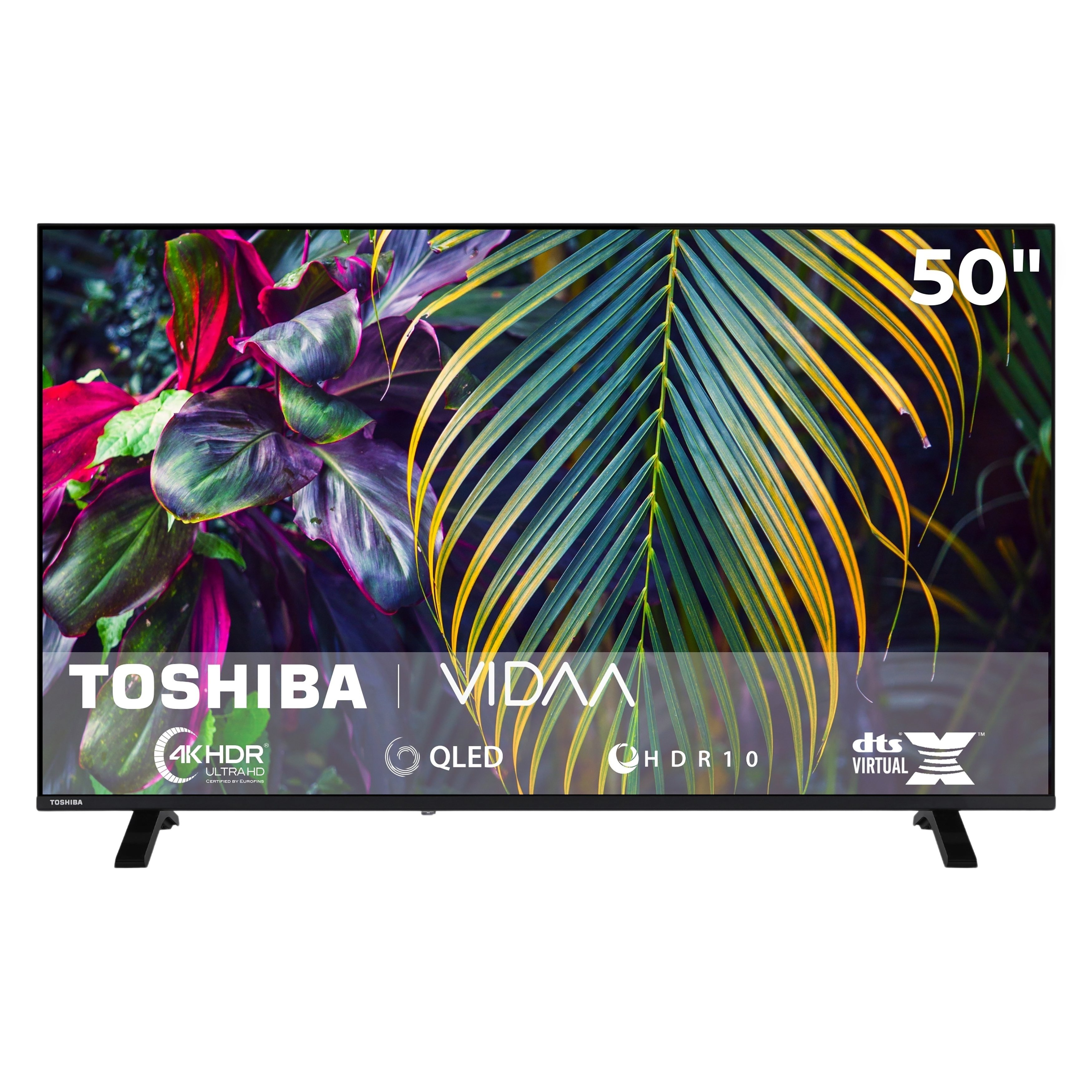 Image of Toshiba 50qv1563ddw 50-inch Smart Tv - Tv With Vision Hdr, Triple Tuner (dvb-c/s2/t2), Bluetooth & Streaming Apps (2026)