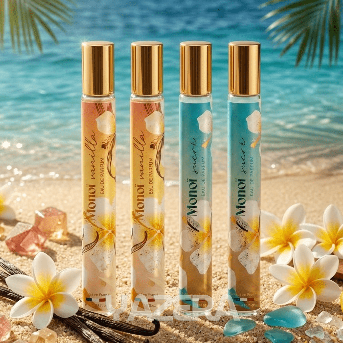 TEMU Collection - Pack 4PCS, 2PS Vnilla+ 2PCS 35ml Eau de parfum