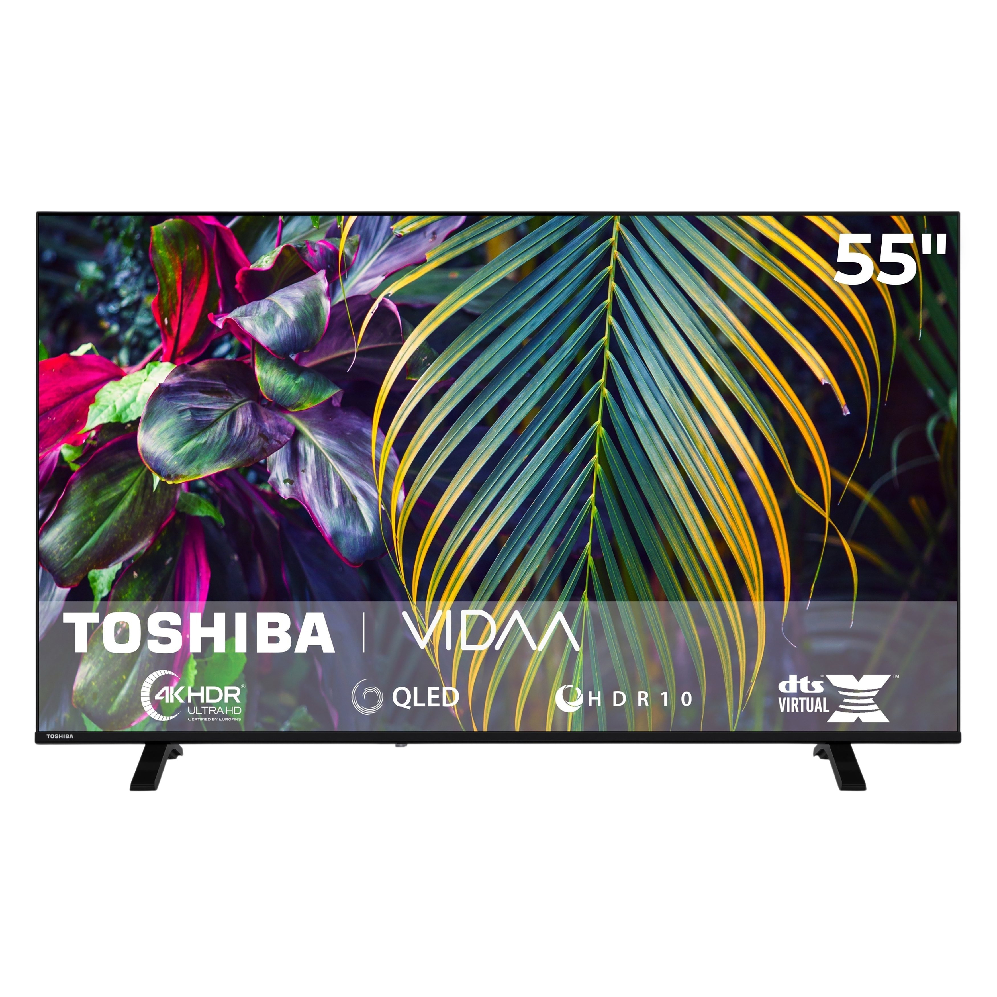 Image of Toshiba 55qv1563ddw 55-inch Smart Tv - Tv With Vision Hdr, Triple-tuner (dvb-c/s2/t2), Bluetooth & Streaming Apps (2026)