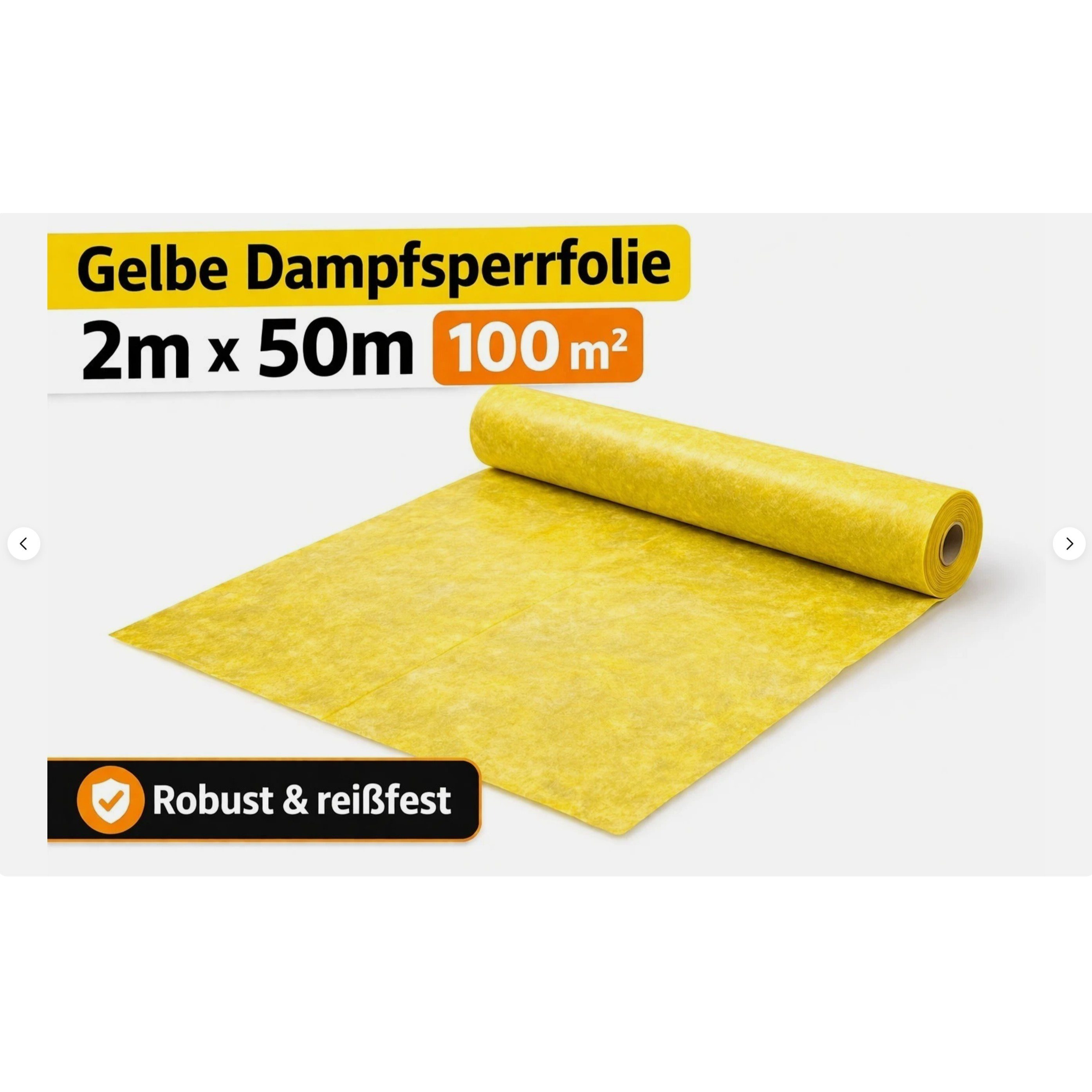 Image of Vapor 100m² 2m X 50m Pe Vapor Brake Roof Film Waterproof Airtight