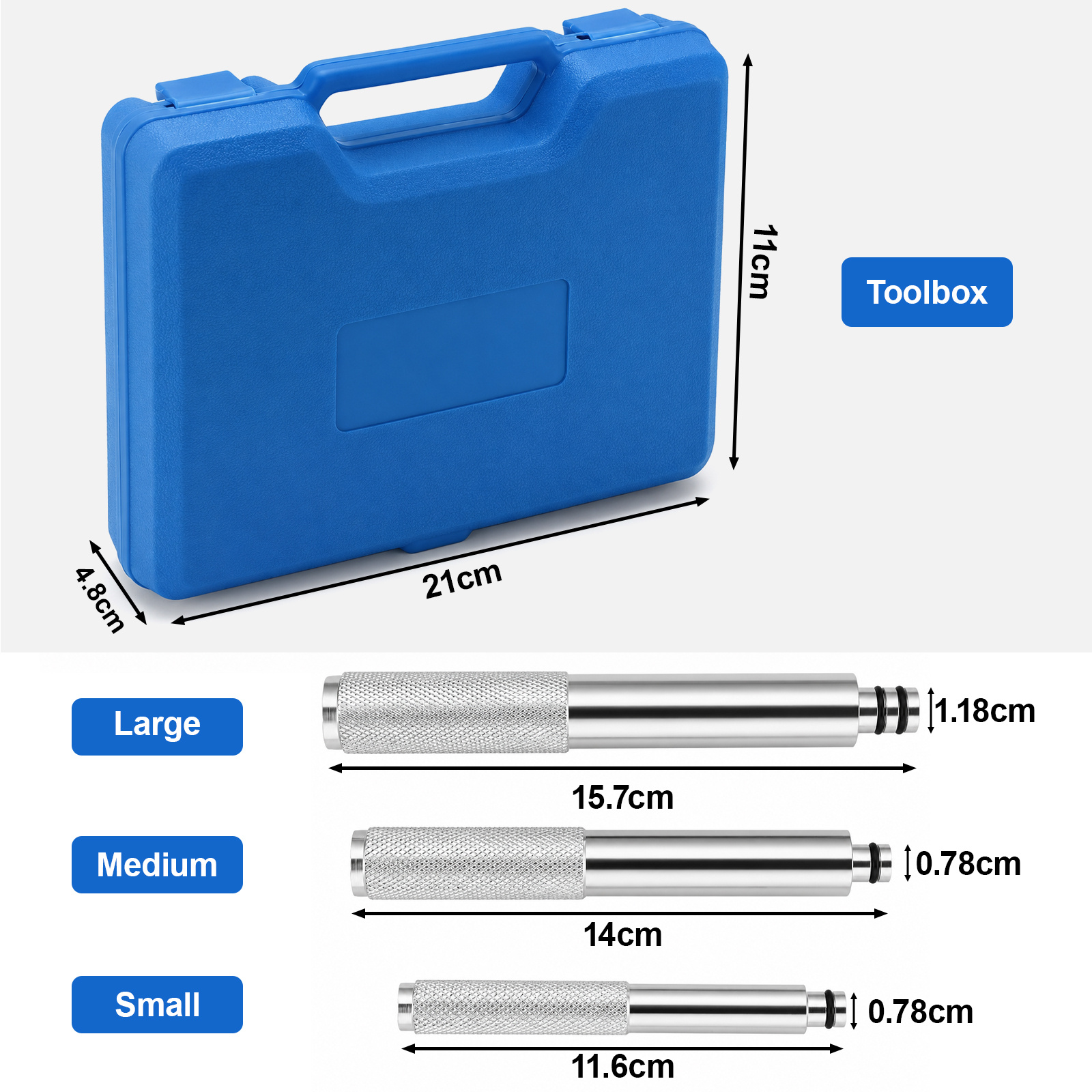 17-Piece Bearing Puller & Seal Driver Kit, Wheel Bearing Tools