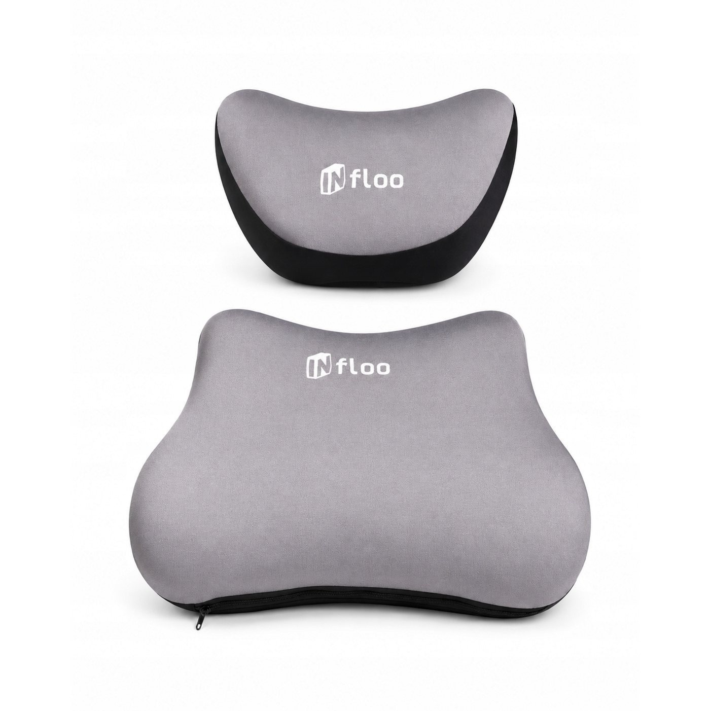 Image of Influo Car Pillow For Headrest Car Seat Under The Neck Head Back Lumbar Ergonomic Comfortable Travel Fatigue Reduction