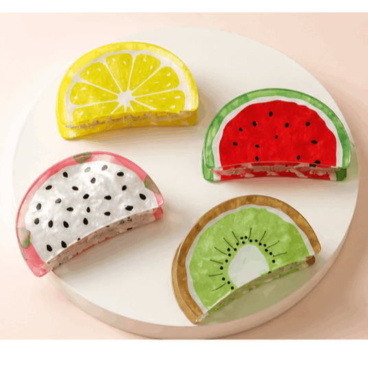 TEMU 6.5CM PINZA FRUTA PARA PELO