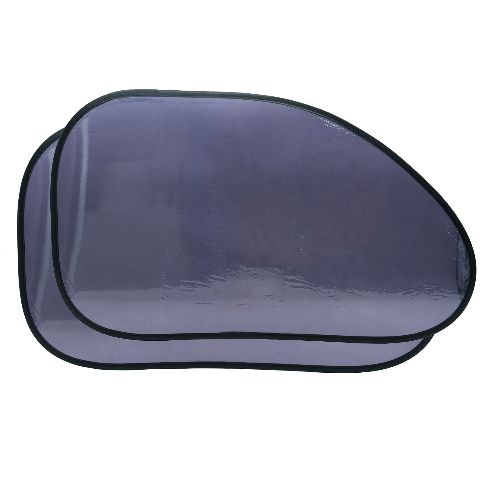 TEMU 2unidades Visera parasol universal de coche con estilo moderno, película electrostática adhesiva de láser para ventanas, cortina de aislamiento