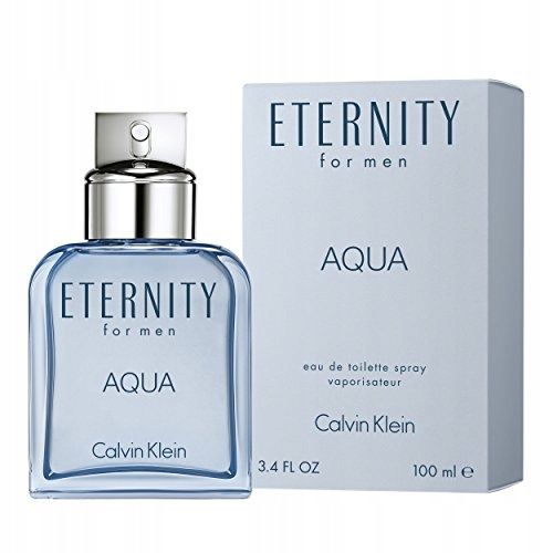 Image of Calvin Klein Aqua 100ml * Edt Toilet Water Original Perfume Male Scent For Men For Him