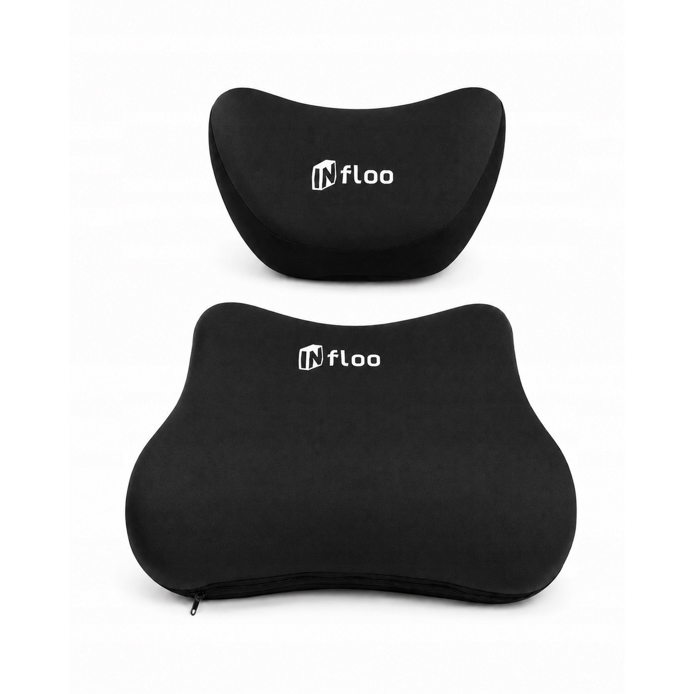 Image of Infloo Car Headrest Pillow For Neck, Head, And Lumbar Support – Ergonomic – Comfortable Travel – Reduces Fatigue
