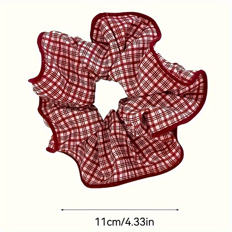 Set of 3 Premium Hair Accessories, Polka Dot Ponytail Holder
