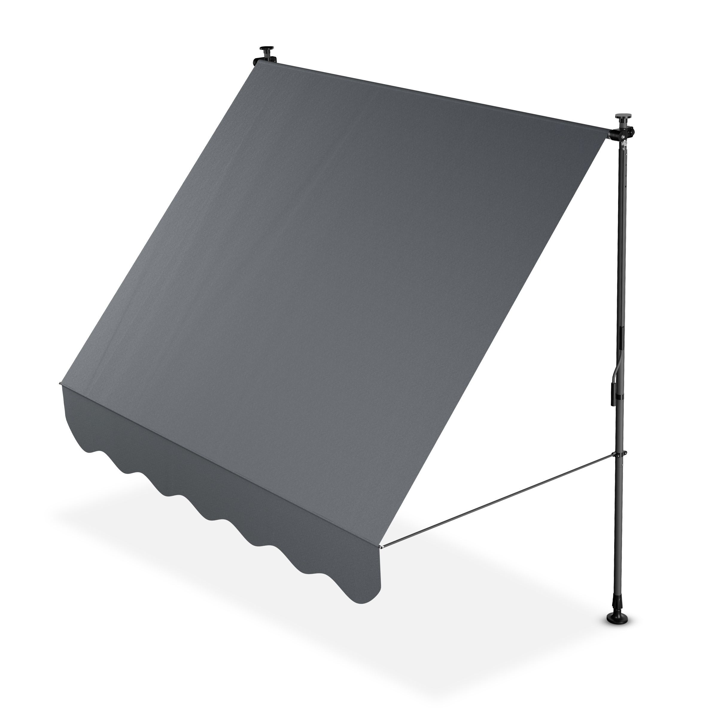 Cape Town Clamp Awning, Height Adjustable & Uv Resistant, Weatherproof & Privacy Screen For Balcony & Terrace Canopy