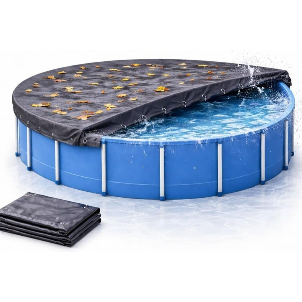 Image of Tk Round Cover – 200 G/m² Uv-resistant Solar Pool Cover For
