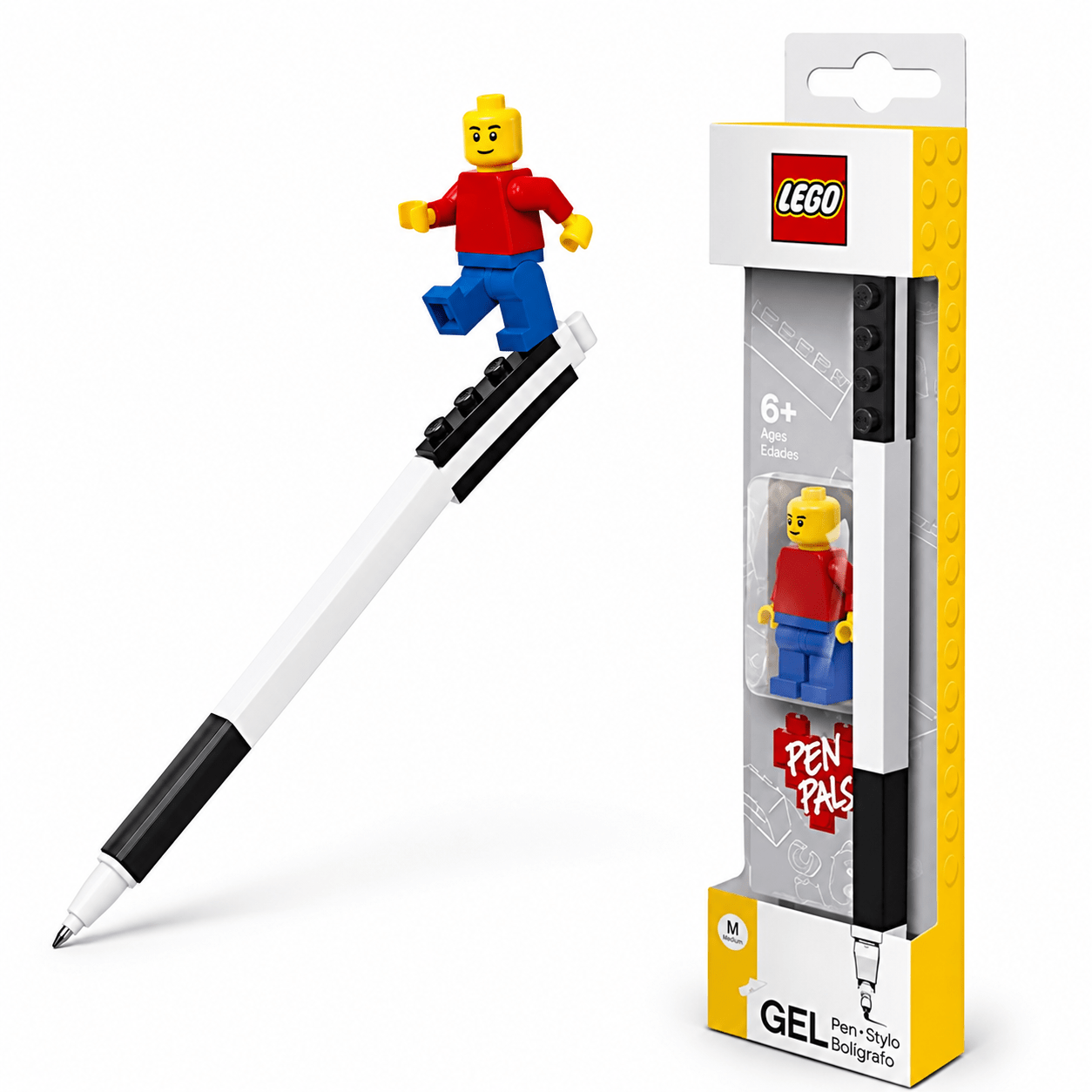 Gel Pen And Classic Minifigure