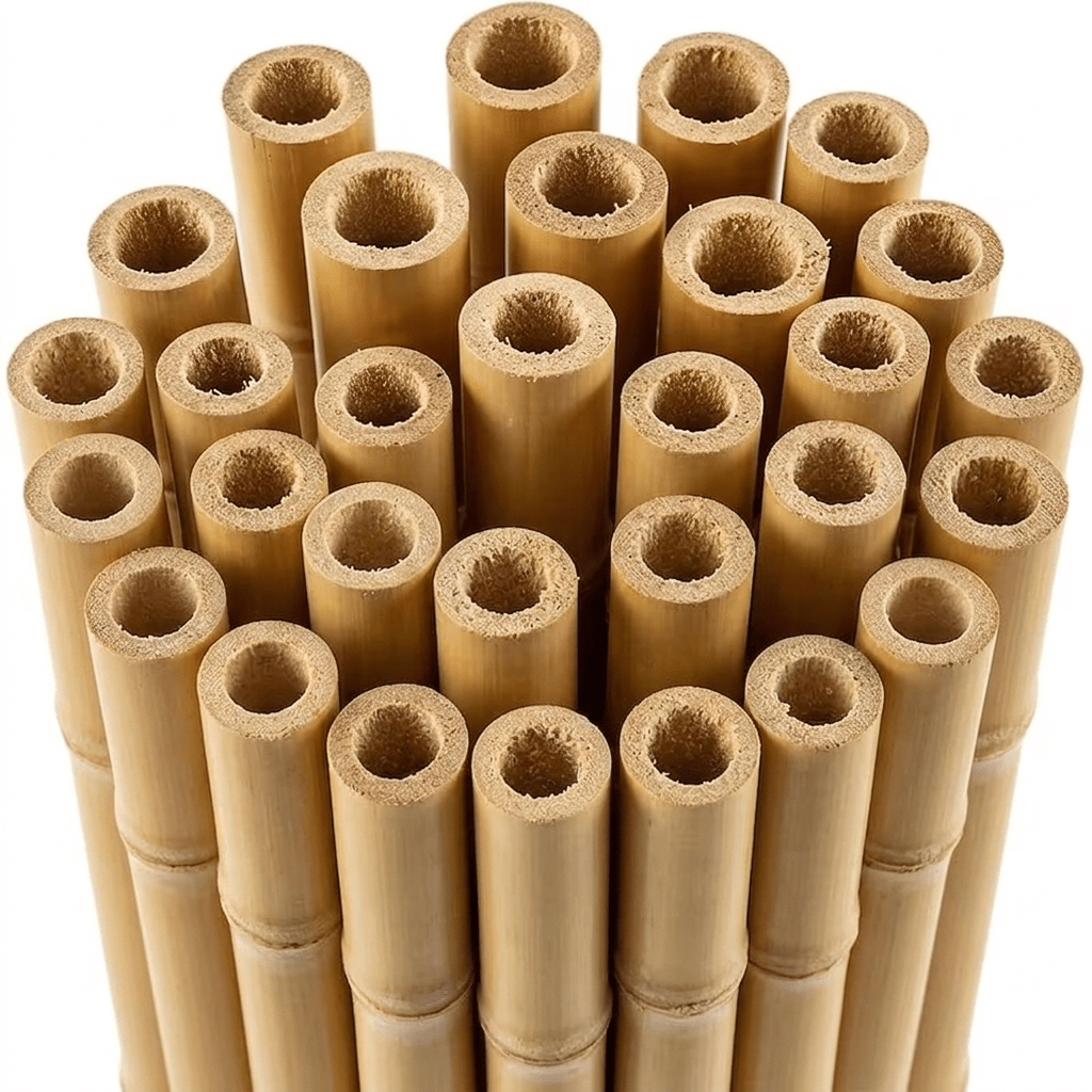 TEMU Bamboo Canes 3ft – Heavy Duty Plant Support Sticks For Garden, Thick Natural Bamboo Stakes For Flowers, Vegetables & Climbing Plants, Durable