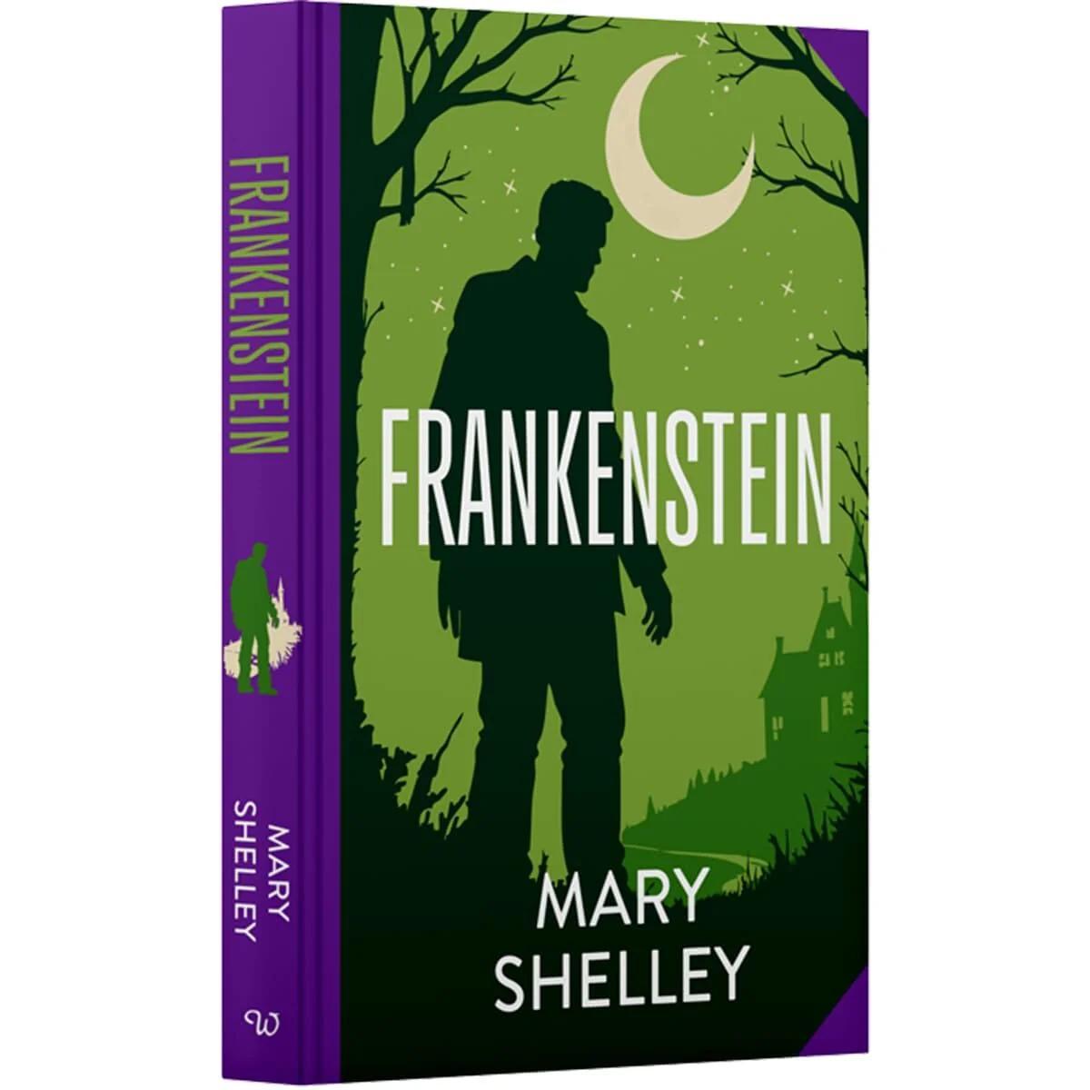 Frankenstein by Mary Shelley - Classic Gothic Fiction - Deluxe Sprayed Edge Hardback Edition