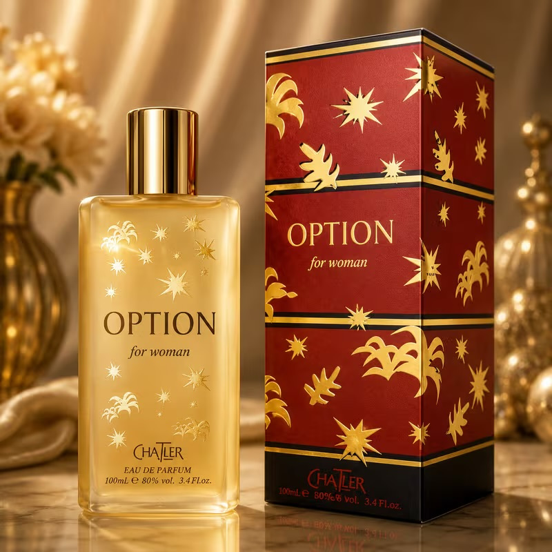 Perfume Option For Women By Chatler, Eau De Parfum 100ml, Sweet And Floral With A , And Elegant Feminine Fragrance