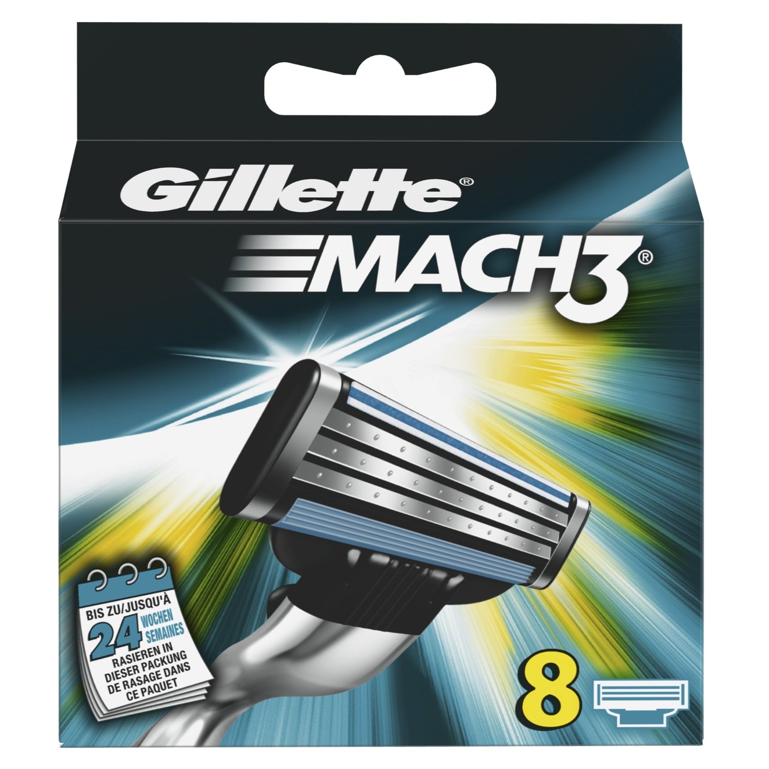 TEMU Gillette Mach3 , Pack Of 8 Or 16pcs