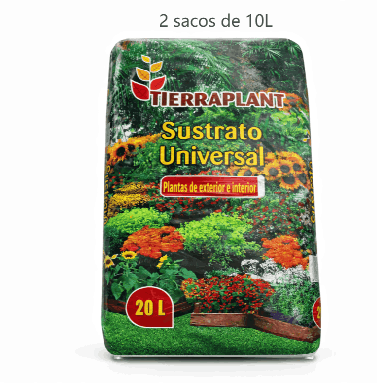 TEMU universal Planta Tamano 10L,20L, Para macetas uso interior y exterior .