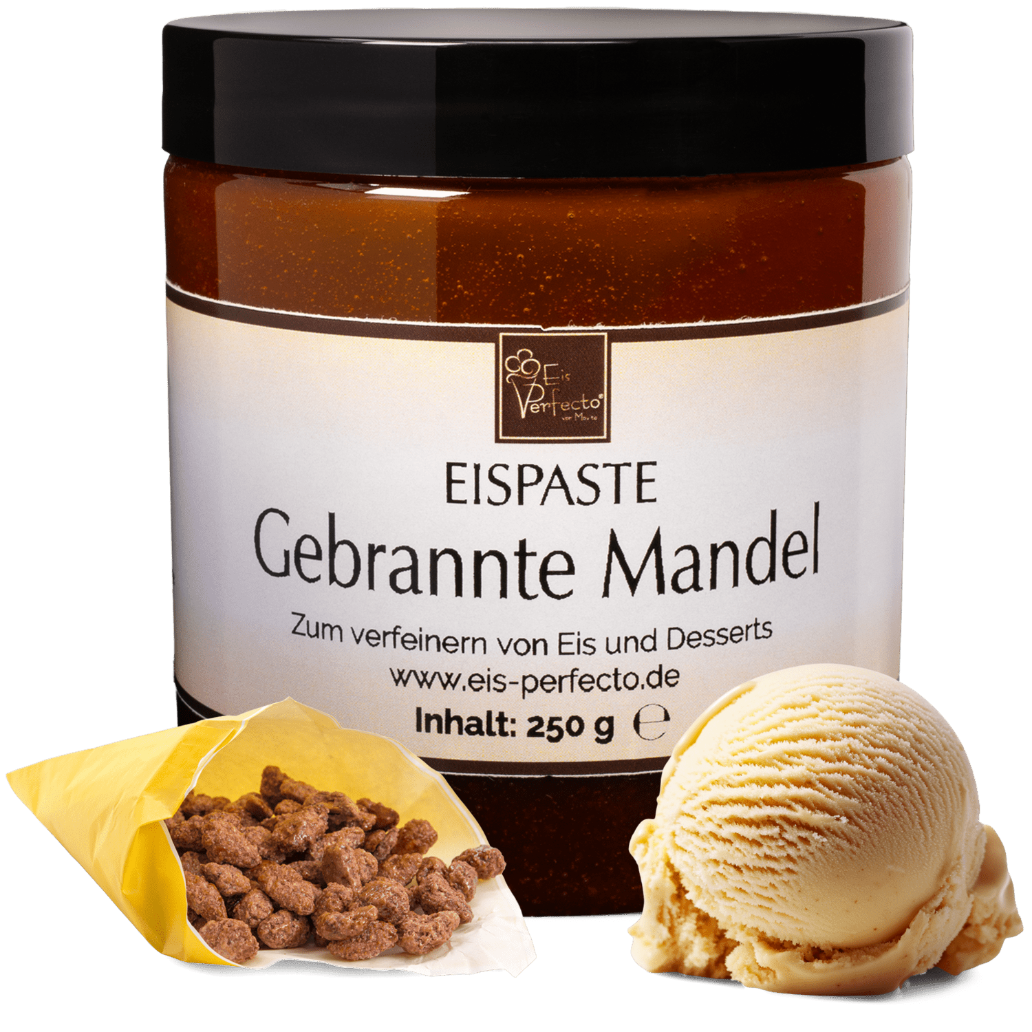 Burnt Almond Ice Cream