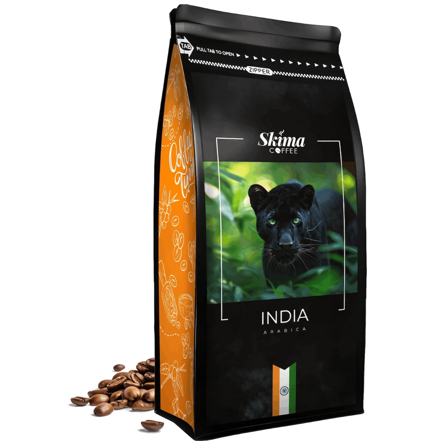 Ground Coffee 1kg Indie 100% Arabica Freshly Roasted For Espresso + Free