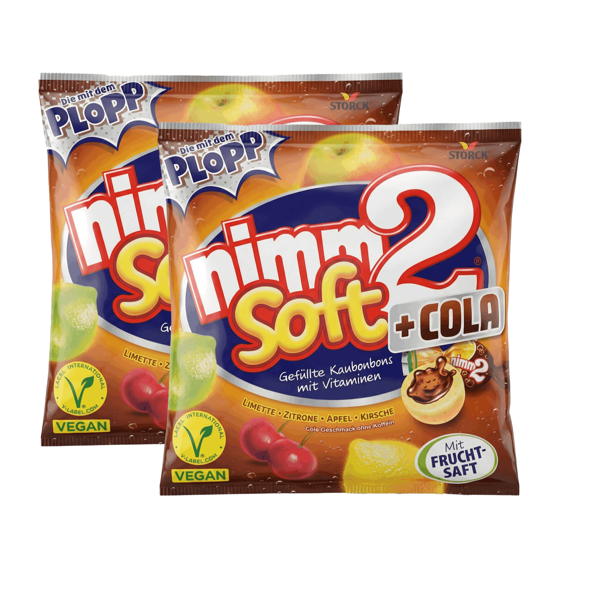 Image of Take 2 Soft Cola Flavor 195g Fruit Gum Gummies