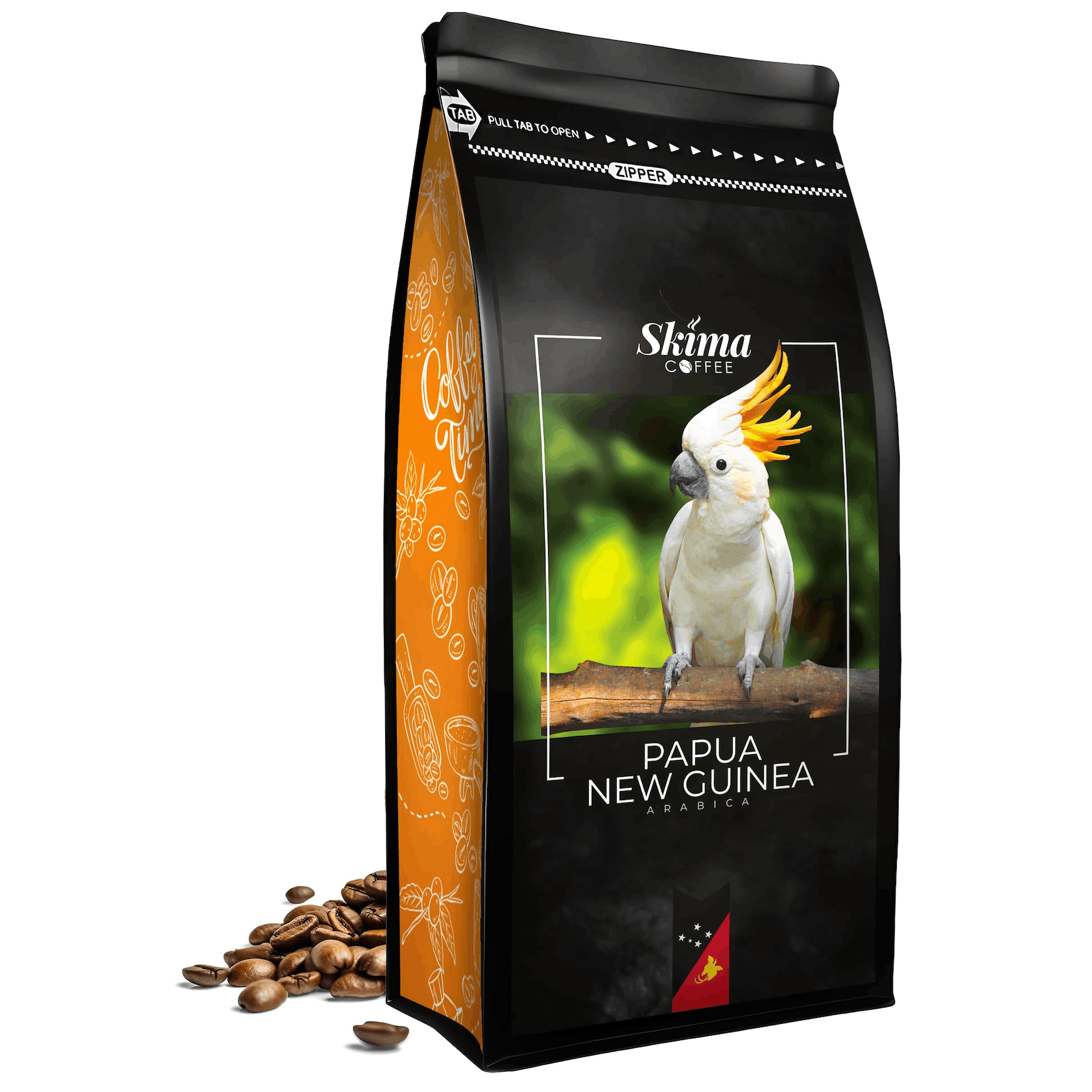 Ground Coffee 1kg Papua New Guinea 100% Arabica Fresh For Espresso + Free