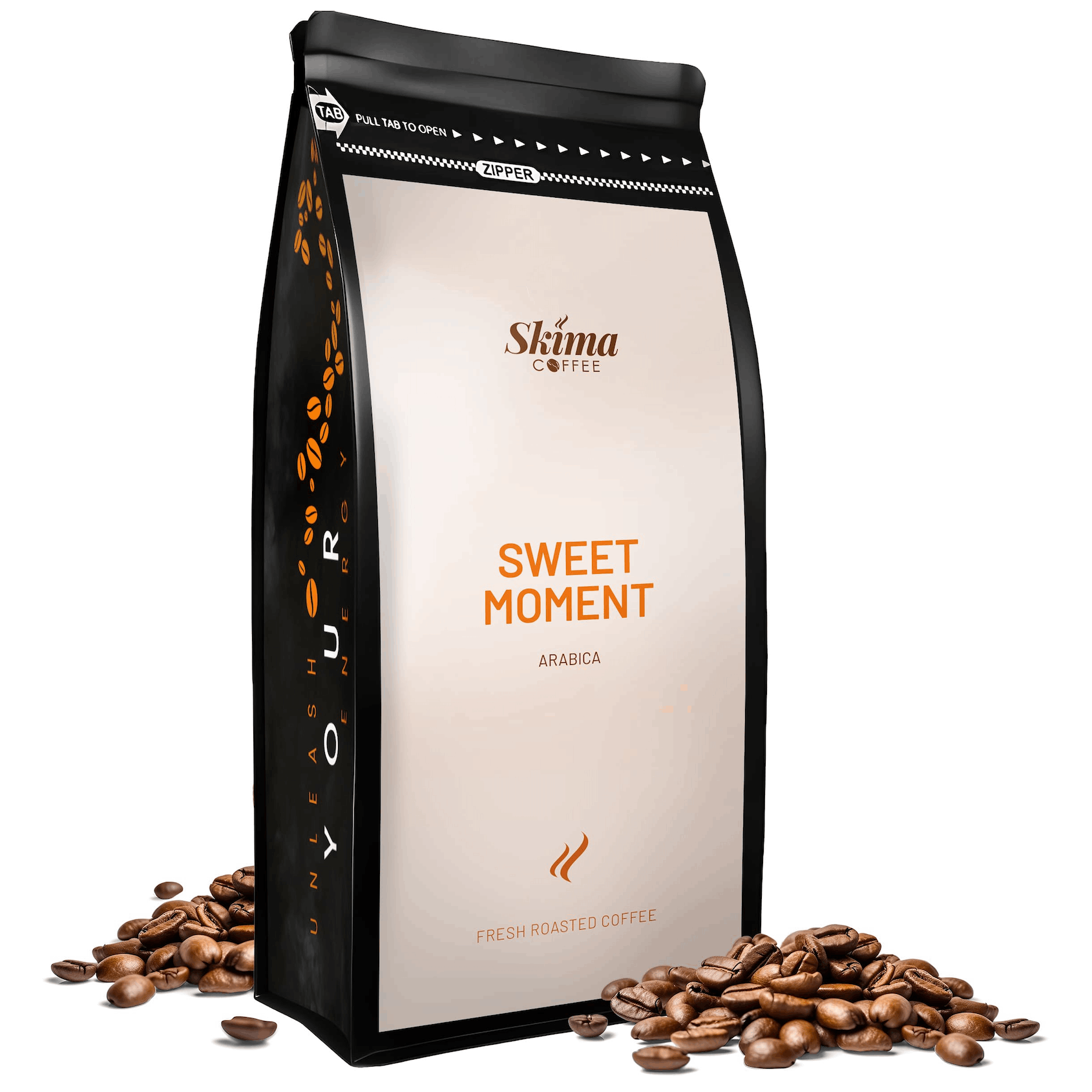 Sweet Moment 100% Arabica Coffee Beans, 1kg, Fresh For Espresso, Skimacoffe