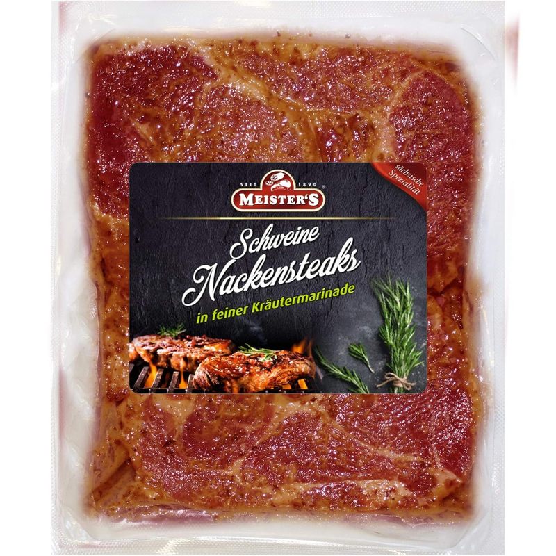 Herb Steak Meat | Marinated Grilled Meat With Herbs | Fresh Steak Meat For Grill And Pan | Herb Steak