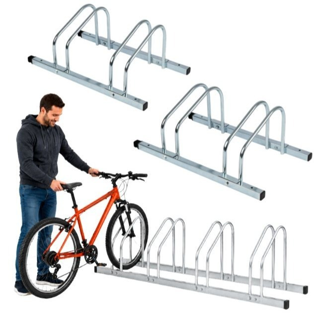 Bike Stand For 2 Bicycles, Set For Stations