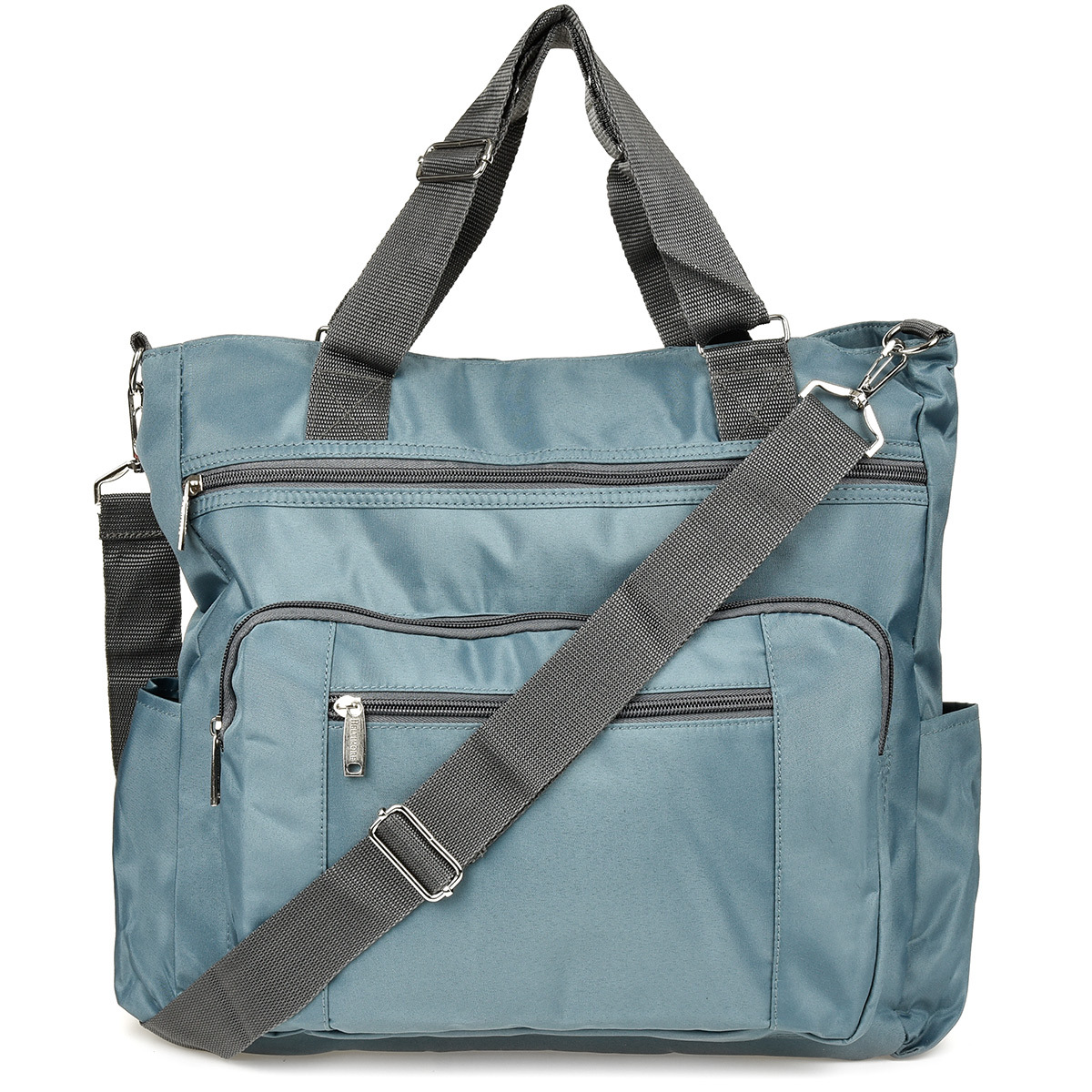 TEMU Large A4 Women's Shoulder Bag, Spacious Microfiber Urban Tote, Functional Everyday Organizer For Work And University, Lightweight Crossbody