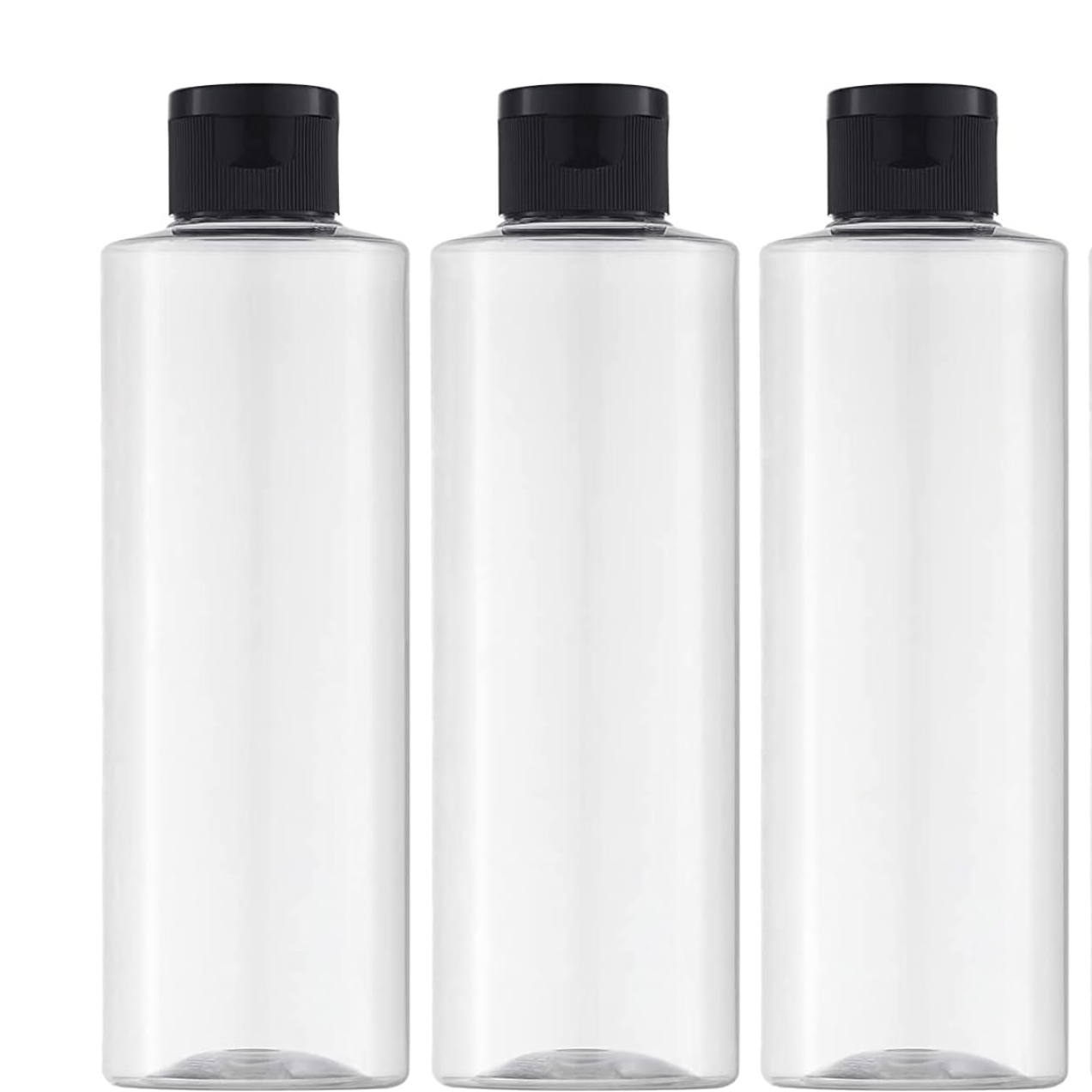 Travel-sized Shampoo Bottle 100ml Travel Bottle Set, Suitable For Flights Travel Shampoo Bottles, 5pcs Set, Transparent Small Bottles
