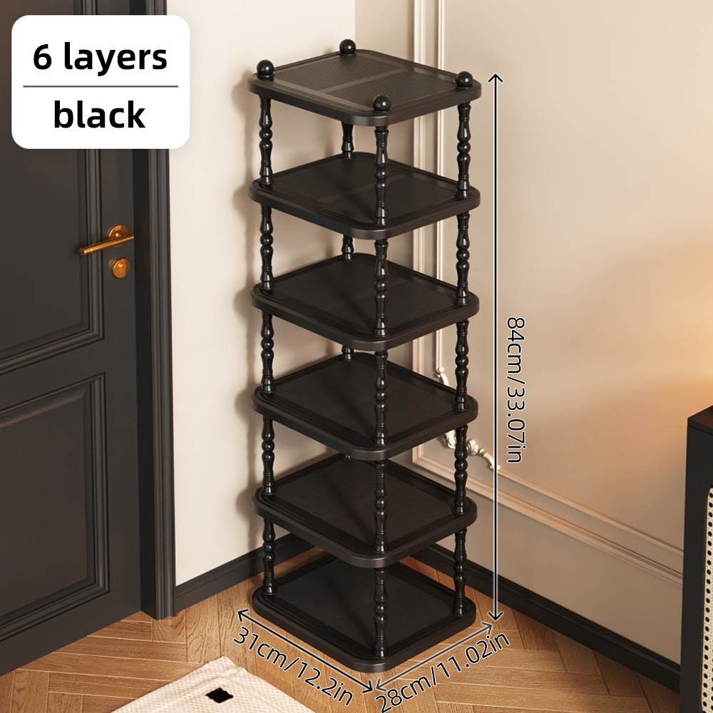Image of Home Use Simple And Beautiful Shoe Rack, Independent Dust-proof Storage Rack, Suitable For Entrances, Simple Shoe Racks For Dormitories And Apartments, Easy To Assemble, Space Saving, And Detachable