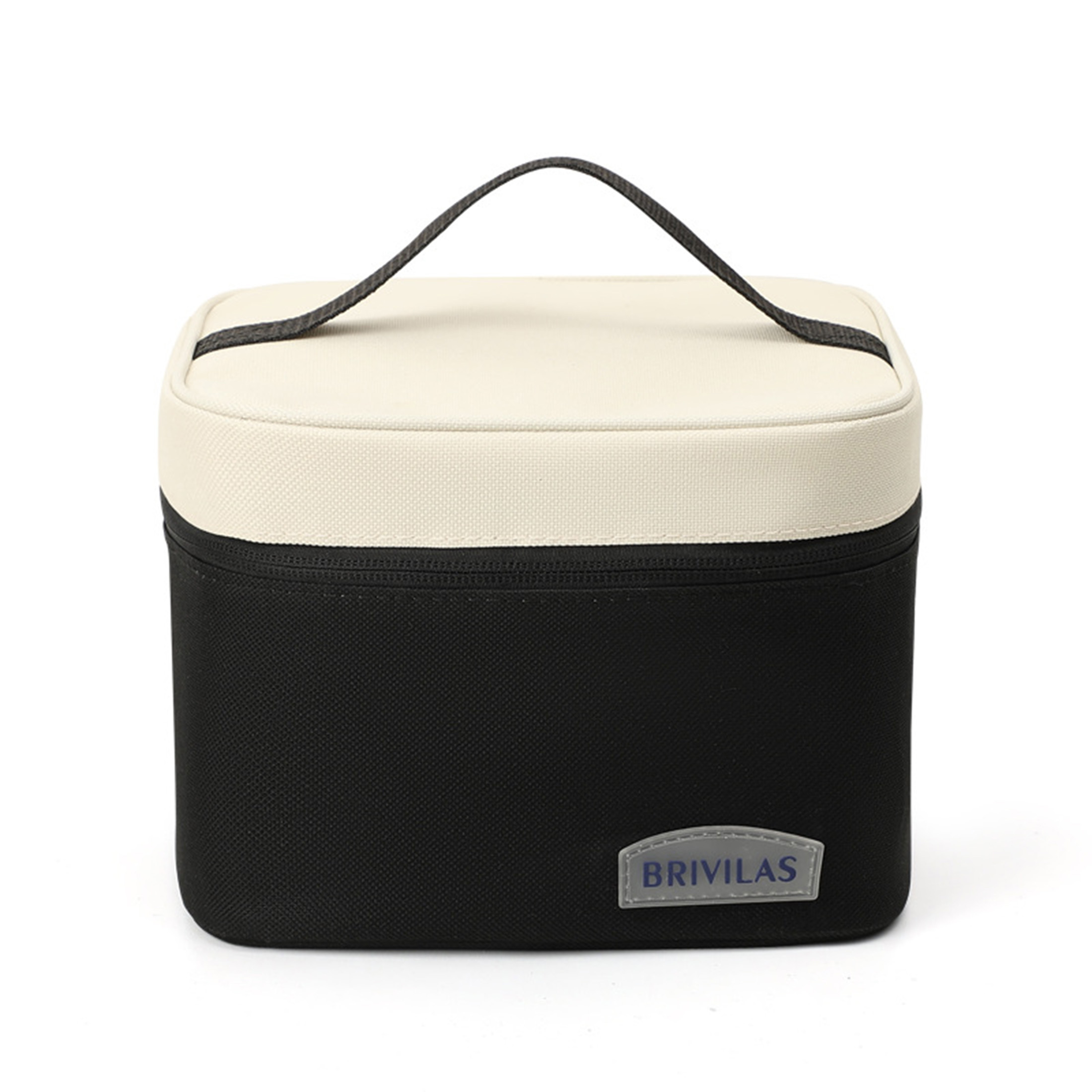 Image of Large Capacity Zippered Insulated Lunch Bag, Durable Ice Cooler Bag, Multifunctional Portable Handbag For School, Office, Picnic, Camping & Outdoor Activities, Non-food Contact