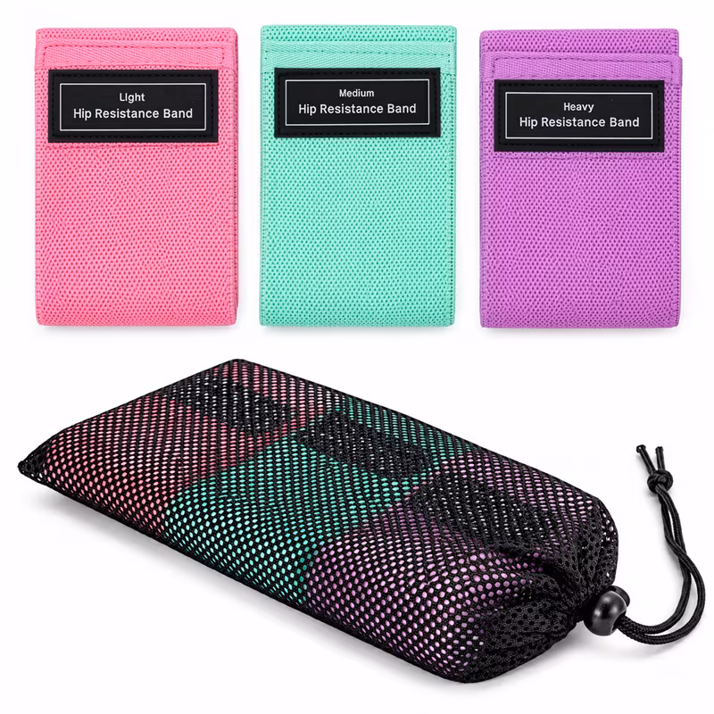 3pcs low medium bands exercise bands workout bands elastic bands elastic bands for women or men exercise yoga pilates strength training details 0