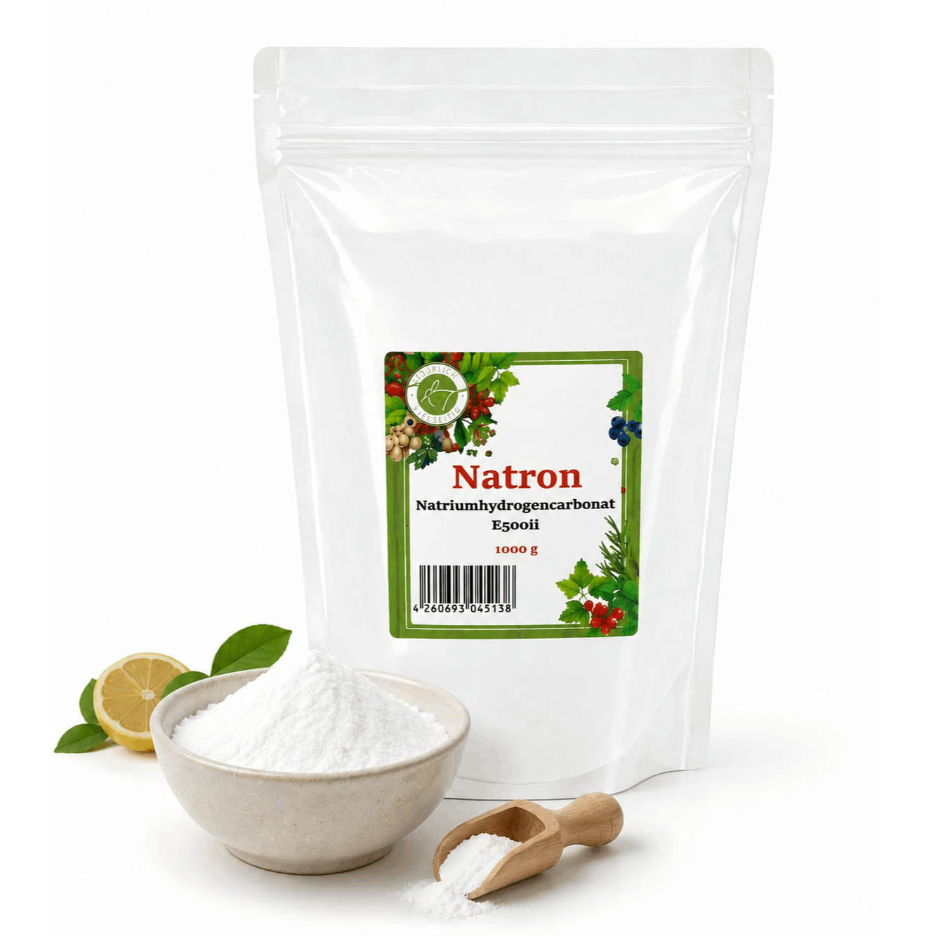 Kt 1000g / 1kg Sodium Sodium Hydrogen Carbonate Sodium Bicarbonate Baking Soda - 1a Food Grade