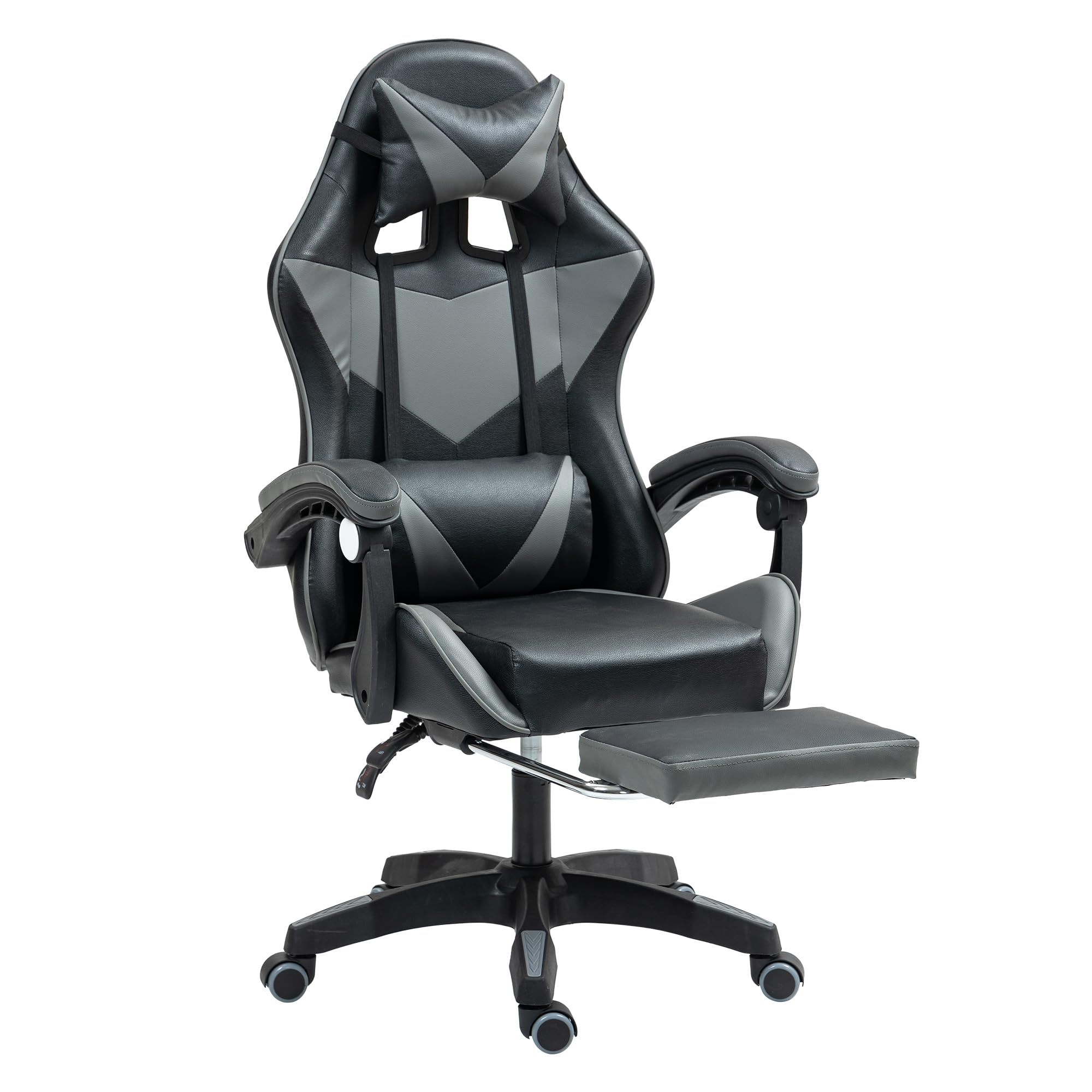 Ergonomic Gaming Chair with Adjustable Headrest