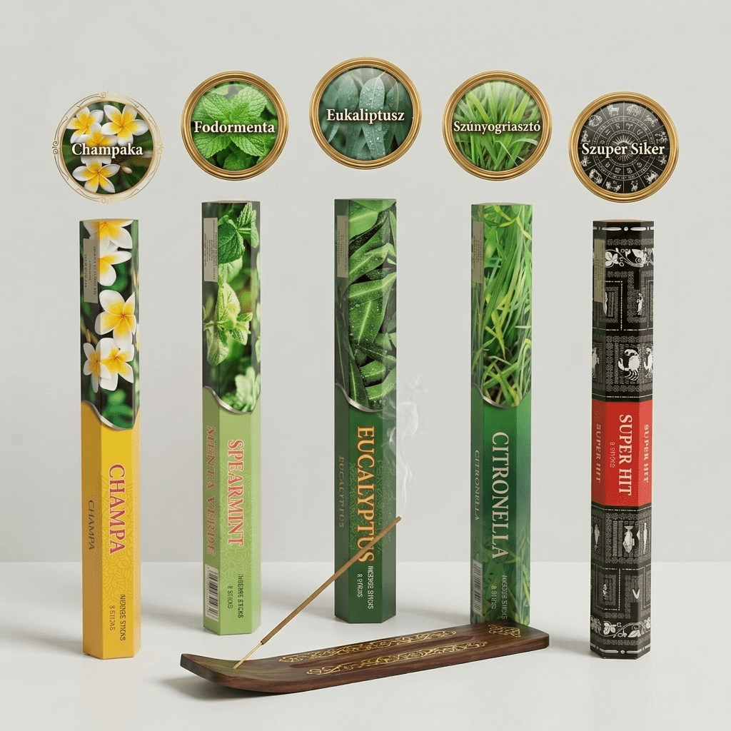Yoga Flow: 5-pack Incense Set + Free Artisan Holder