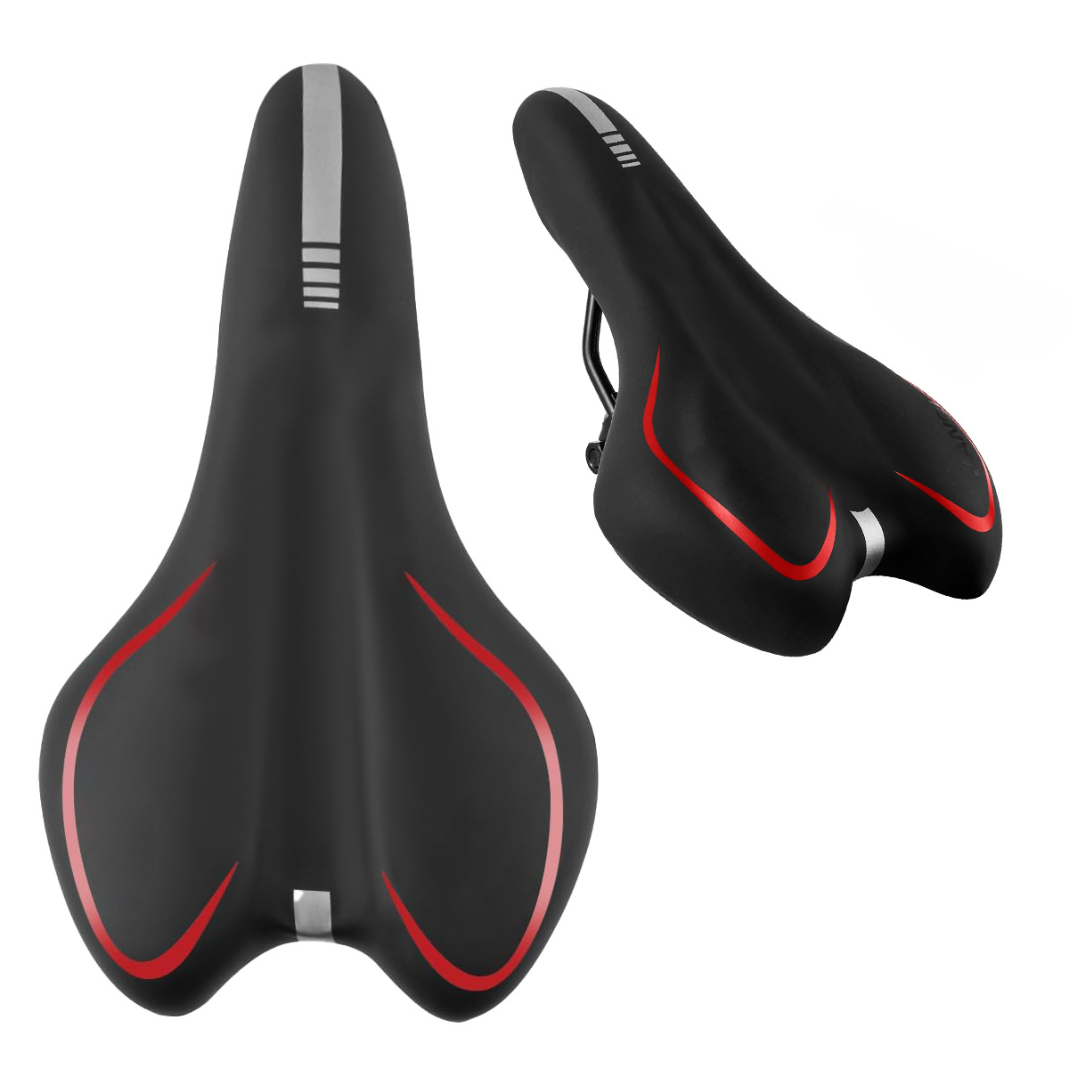 Breathable, Shock-absorbing, And Soft Gel For Mountain And Road Touring Bicycles; Unisex.