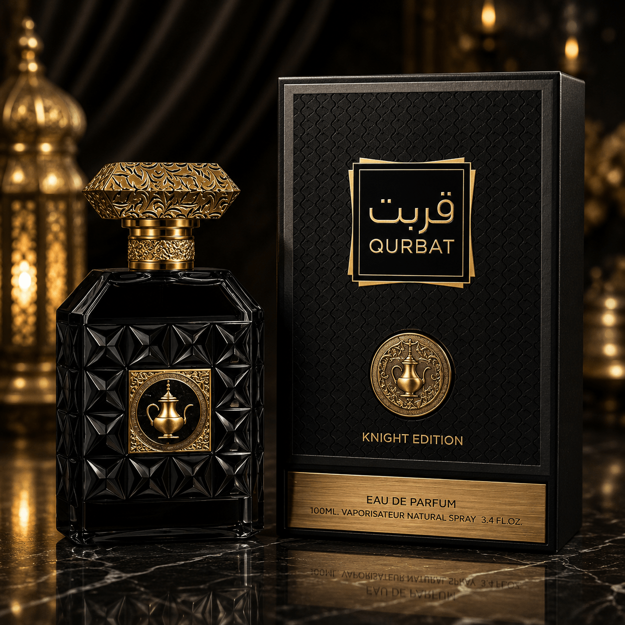 TEMU Everlyx - Knight Edition by Eau de Parfum 100ml. masculina con , amaderados y especiados que aportan , y carácter.