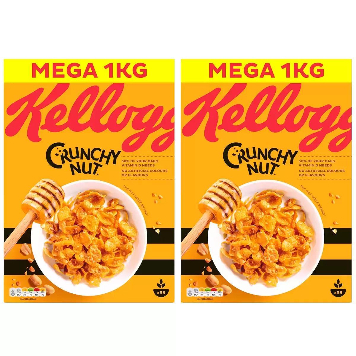 TEMU Kellogg’s Crunchy Nut 2 X 1 Kg