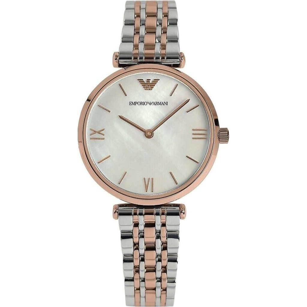Image of Emporio Armani Ladies' Quartz Watch With Stainless Steel Strap Ar1683