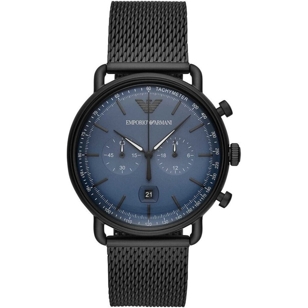 Emporio Armani Men's Chronograph Quartz Watch With Stainless Steel Strap Ar11201