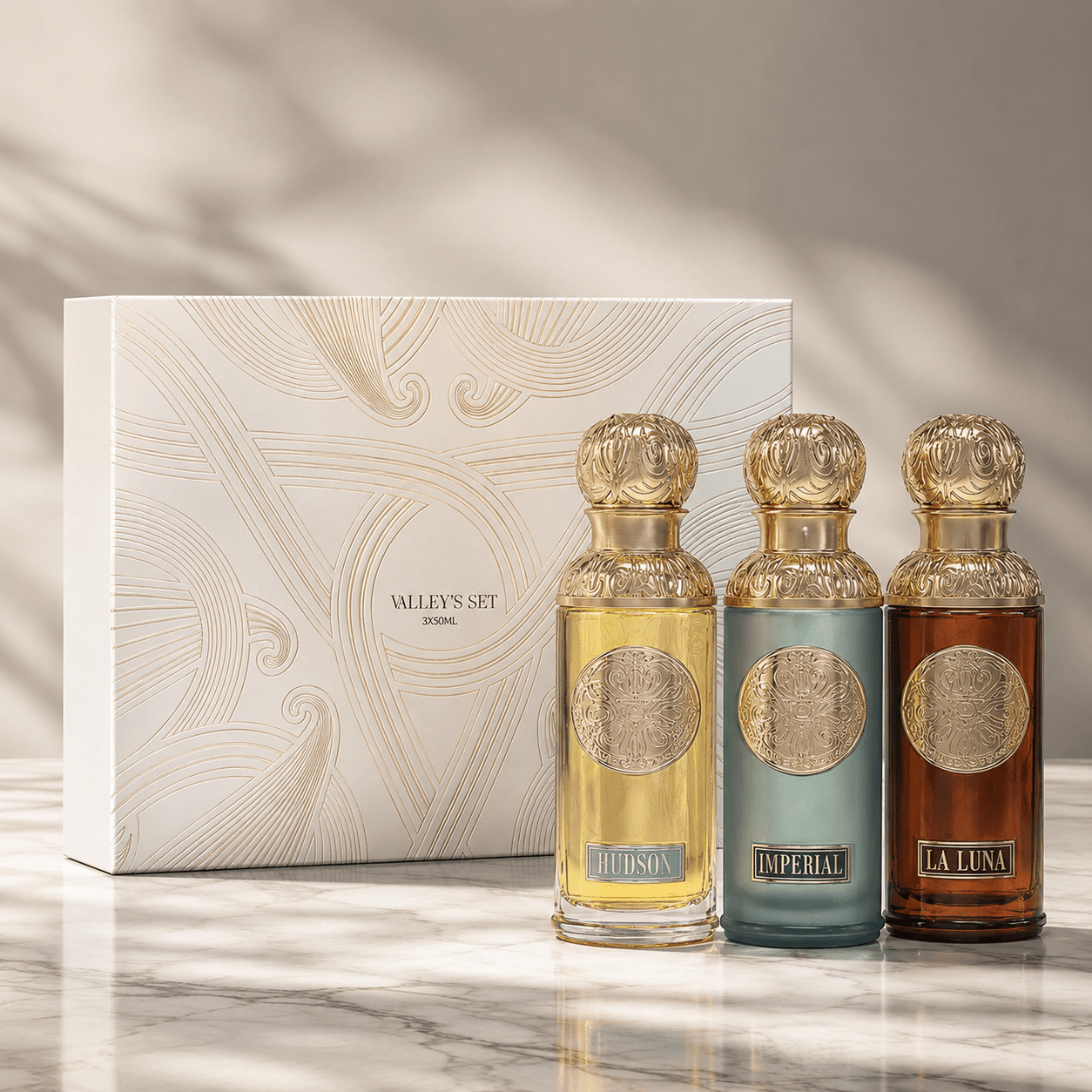 Women's & Set 3 X 50ml, Set Of 3 Long-lasting Eau De Parfum, Elegant Gift For