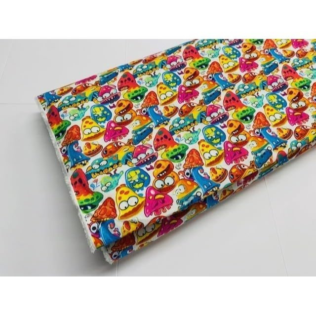 Monster Fabrics, 100% Cotton Fabric For Crafts And Sewing, Children's Textiles, 1 140 Cm