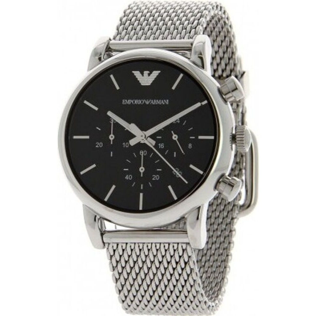 Image of Emporio Armani Men's Chronograph Quartz Watch With Stainless Steel Strap Ar1811