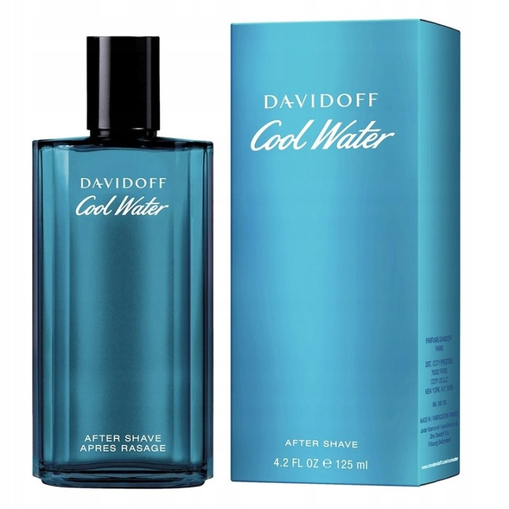 Davidoff Cool Water 125ml * Edt Toilet Water Original Perfume Men's Fragrance For Him