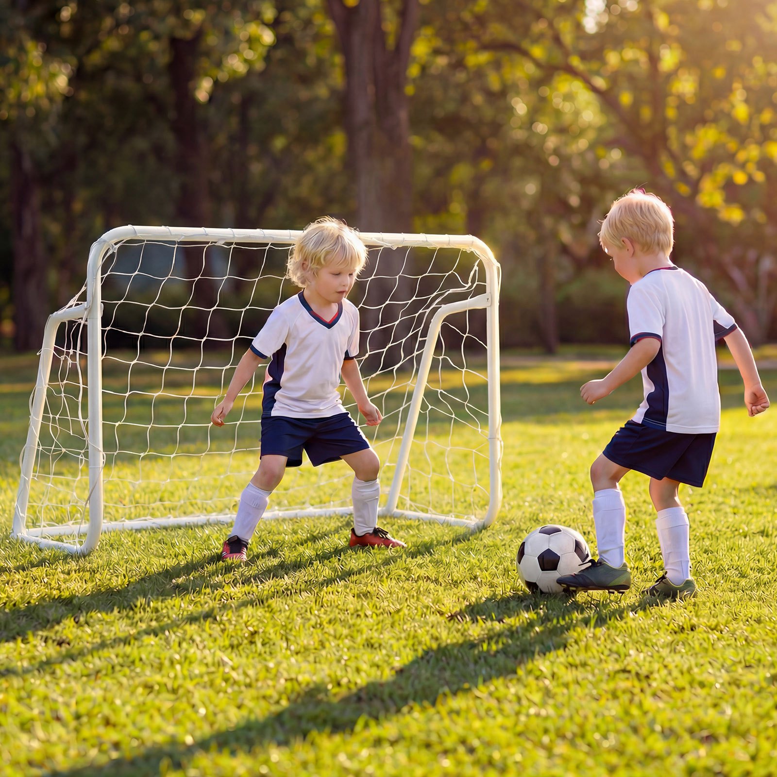 Portable Mini Soccer Goal System for Kids