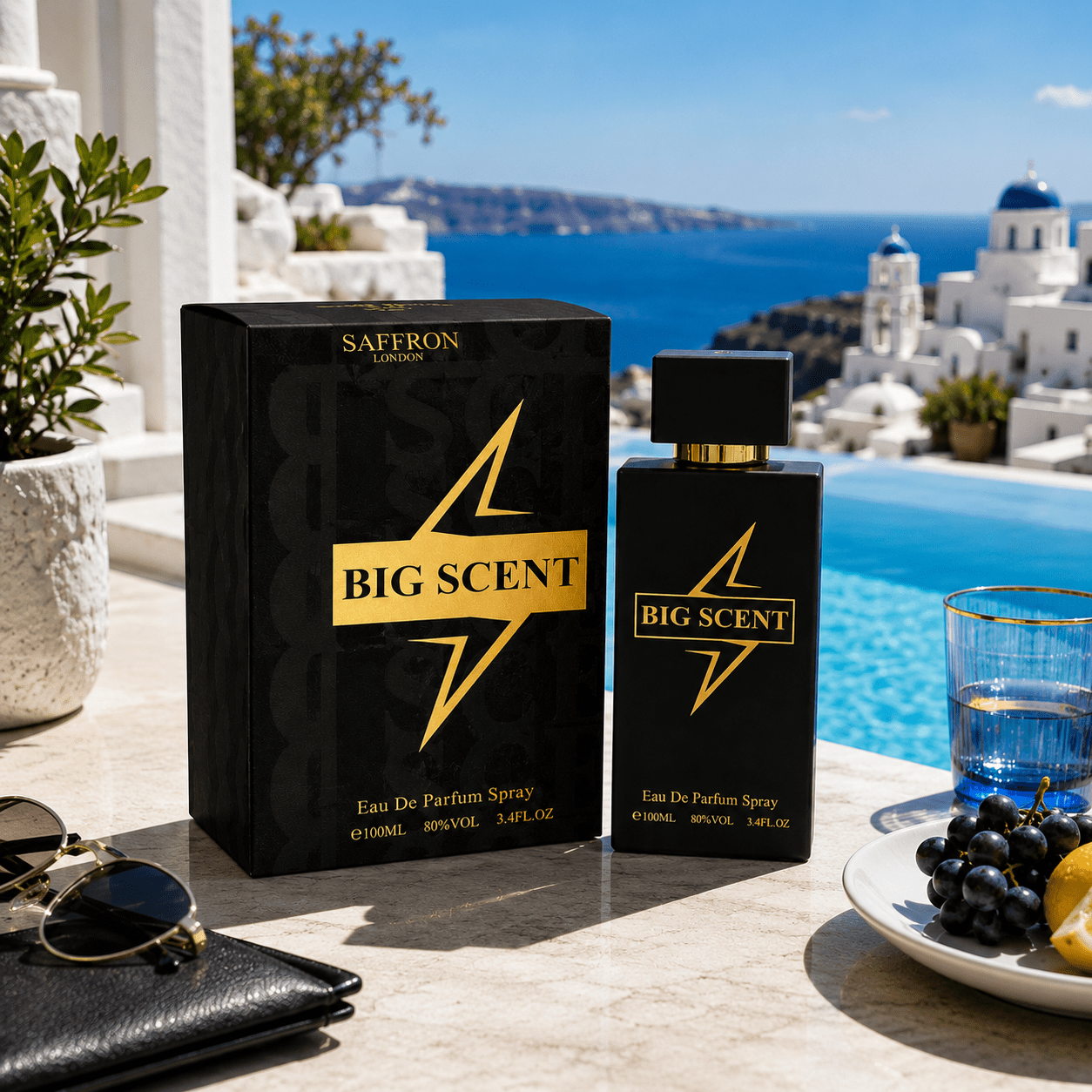 TEMU Perfume For Man – Big Scent 100ml X 1 Edt Aromatic Fragrance With Energy And Smooth Spicy Modern Masculine And Contemporary Urban Style, A