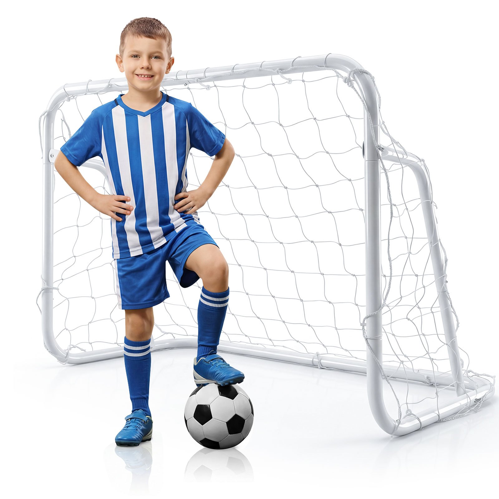 Portable Mini Soccer Goal System for Kids