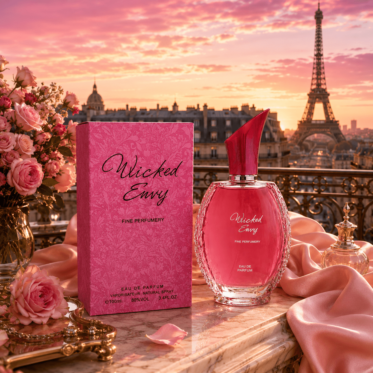 TEMU Perfume For Woman – Edp 100ml X 1 Is A Female Perfume With Elegant Fragrance, Soft Romantic And Delicate Powdery Modern Feminine Luxury,