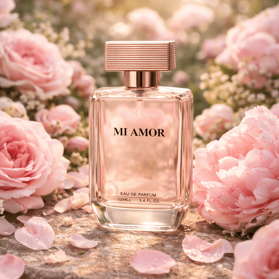 TEMU Branded Perfume For Women Edp 100ml, Soft Fruity Perfume For Ladies With Gentle And Light Fruity Top Notes, A Heart Of Rose & White And Base Of