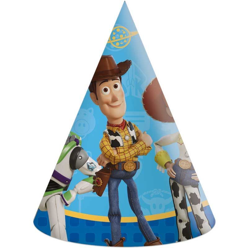 TEMU Toy Story 5 Party Hats Pack Of 6 – Toy Story Birthday Party Cone Hats For Kids Celebrations & Party Games